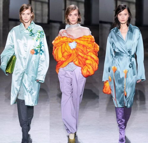 五彩缤纷的花朵 服装设计中的灵动元素